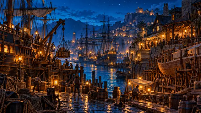 O porto